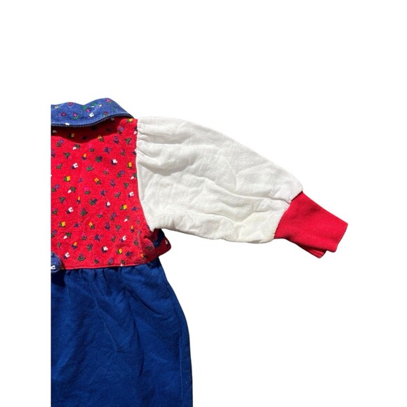 Vtg Rare Gymboree Rainbow Label Heart And Floral Print One Piece Sz Infant - Picture 8 of 16